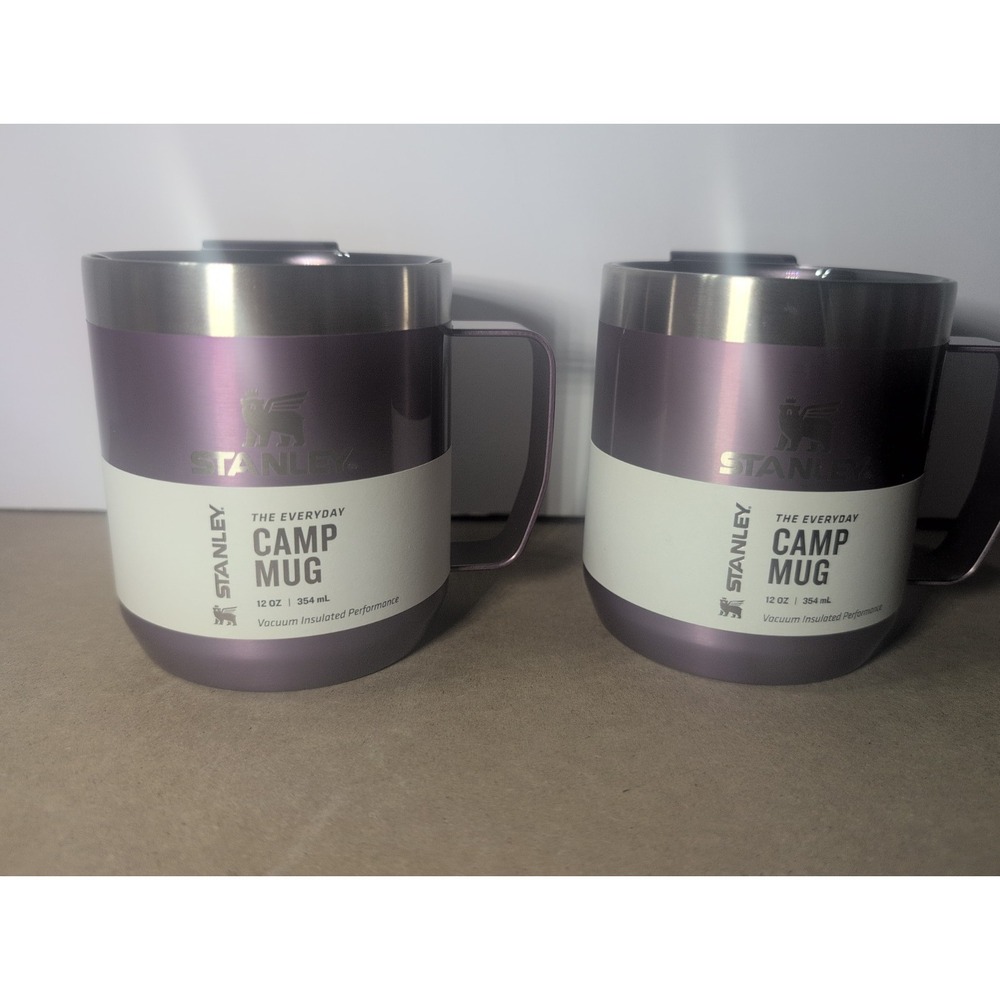 Stanley The Everyday Camp Mug Set  Of 2 Wisteria Shine Camping Travel Outdoor